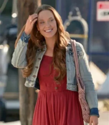 Chesapeake Shores Jess O’Brien Cropped Denim Jacket