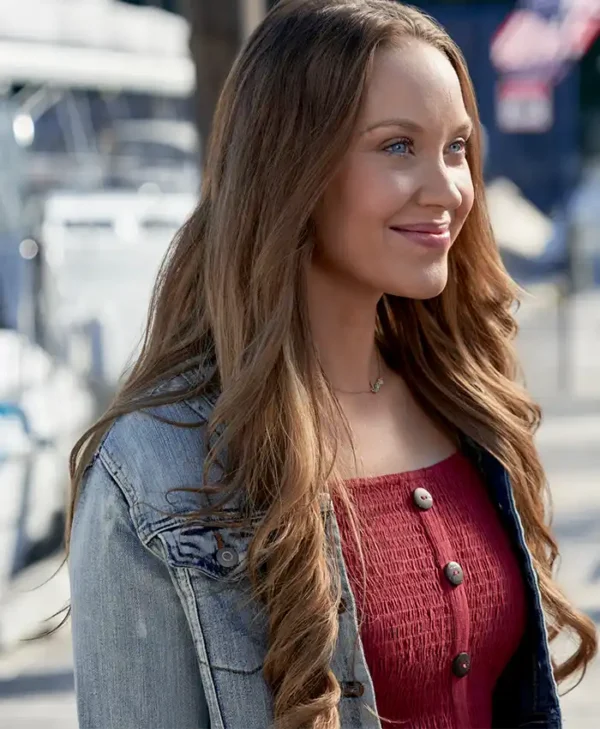 Chesapeake Shores Jess O’Brien Cropped Denim Jacket