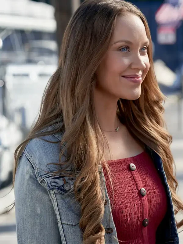 Chesapeake Shores Jess O’Brien Cropped Denim Jacket