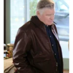 Chesapeake Shores Mick O’Brien Brown Leather Jacket
