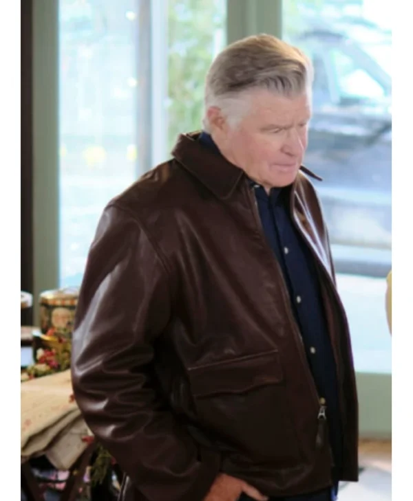 Chesapeake Shores Mick O’Brien Brown Leather Jacket