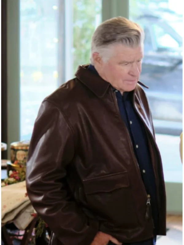 Chesapeake Shores Mick O’Brien Brown Leather Jacket