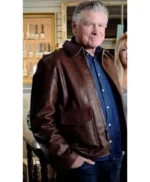 Chesapeake Shores Mick O’Brien Brown Leather Jacket