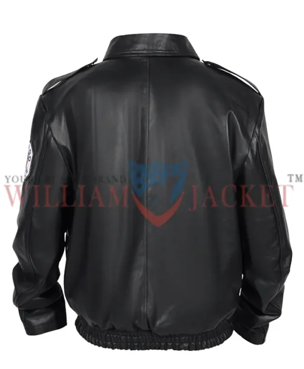Chicago Fire Matt DeCaro Black Leather Jacket