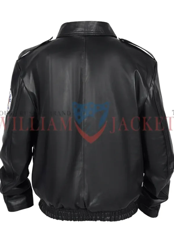 Chicago Fire Matt DeCaro Black Leather Jacket