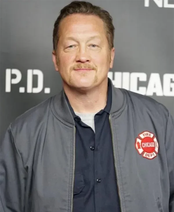 Chicago Fire Randall McHolland Cotton Bomber Jacket