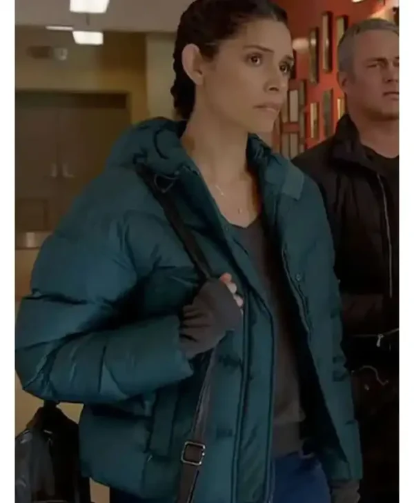 Chicago Fire S13 Stella Kidd Puffer Jacket