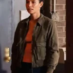 Chicago Fire S14 Stella Kidd Cotton Bomber Jacket