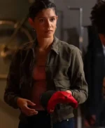Chicago Fire S14 Stella Kidd Cotton Bomber Jacket