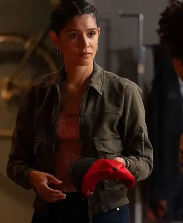 Chicago Fire S14 Stella Kidd Cotton Bomber Jacket