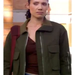 Chicago Fire S14 Violet Mikami Green Cotton Jacket
