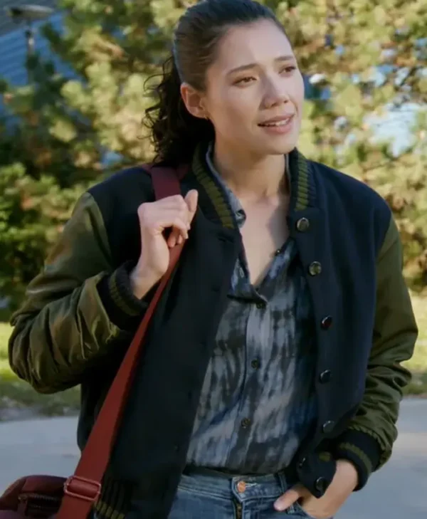 Chicago Fire S14 Violet Mikami Varsity Jacket