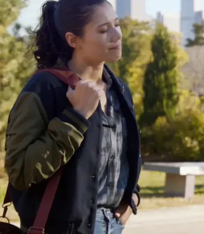 Chicago Fire S14 Violet Mikami Varsity Jacket