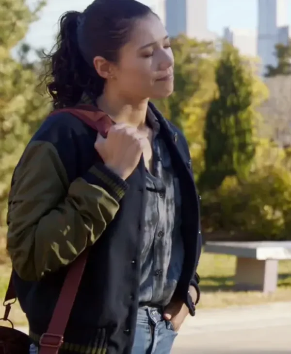 Chicago Fire S14 Violet Mikami Varsity Jacket