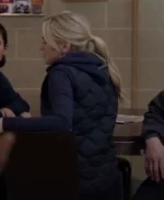 Chicago Fire Sylvie Brett Blue Quilted Vest