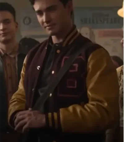 Chilling Adventures Of Sabrina Nicholas Scratch S04 Letterman Jacket