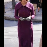 Chloe Bennet Agents of Shield S7 Purple Long Coat
