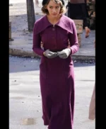 Chloe Bennet Agents of Shield S7 Purple Long Coat