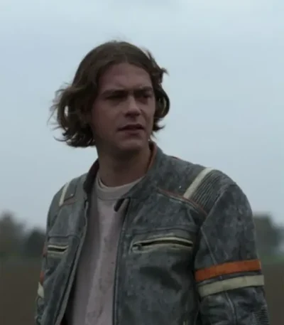 Chosen 2022 Frederik Grey Leather Jacket