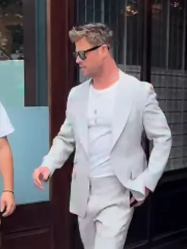 Chris Hemsworth Celebrating 43rd HBD Blazer