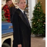 Christmas Island 2023 Rachel Skarsten Black Wool Coat