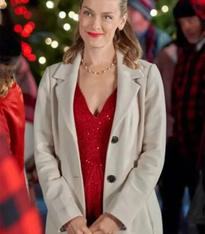Christmas Island 2023 Rachel Skarsten Wool Trench Coat