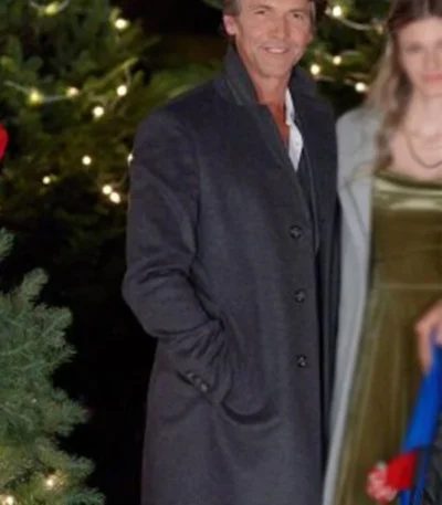 Christmas Island 2023 Thomas Sharpe Black Wool Coat