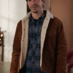 Christmas With The Campbells Justin Long Brown Jacket