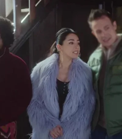 Christmas with You Aimee Garcia Fur Coat