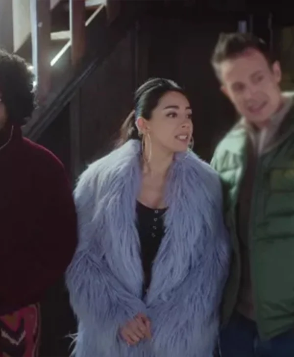 Christmas with You Aimee Garcia Fur Coat