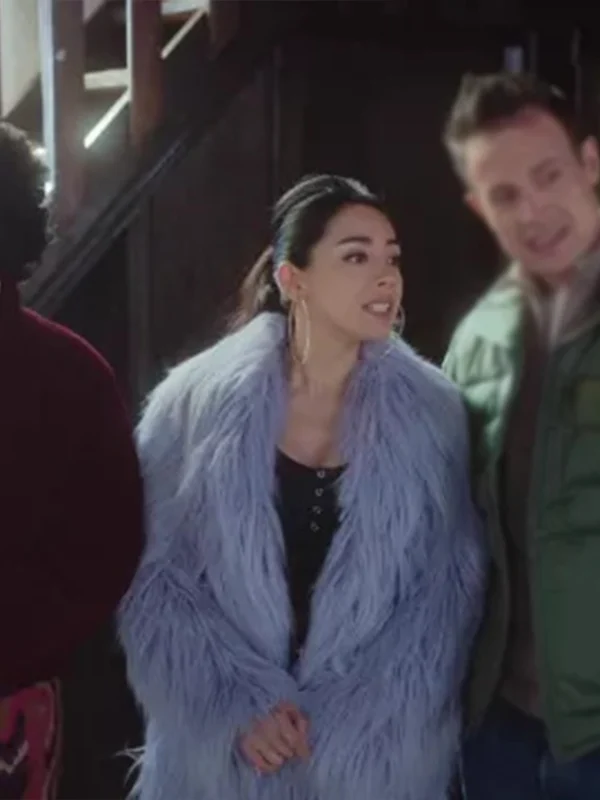 Christmas with You Aimee Garcia Fur Coat
