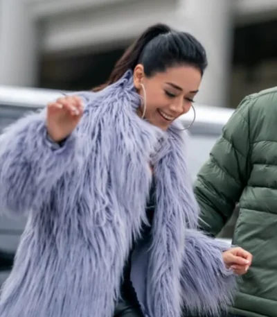 Christmas with You Aimee Garcia Fur Coat