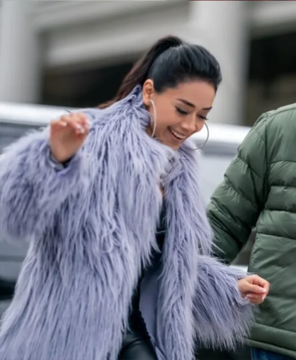 Christmas with You Aimee Garcia Fur Coat