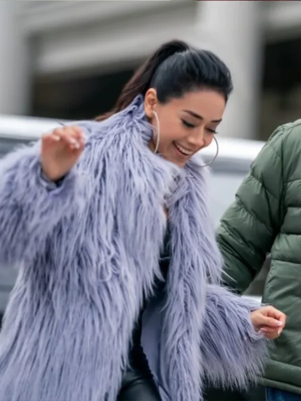 Christmas with You Aimee Garcia Fur Coat