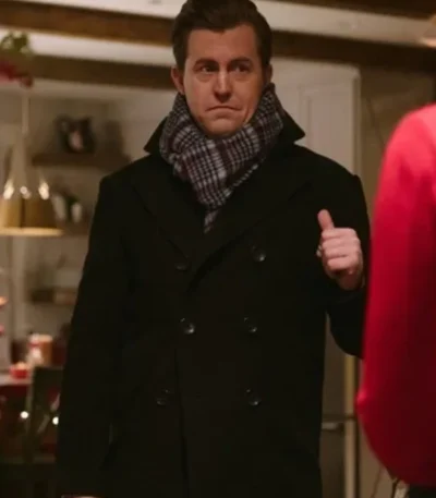 Christmas with the Campbells 2022 Alex Moffat Coat