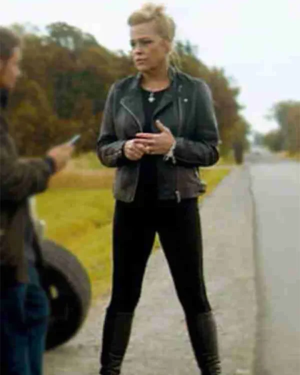 Chucky Kyle Black Biker Jacket
