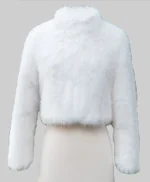 Cindly Kimberly White Fur Jacket