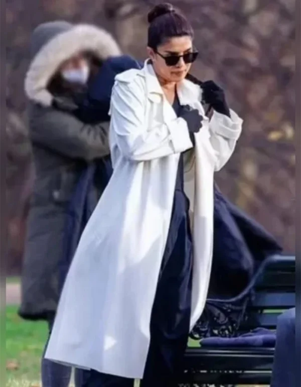 Citadel 2023 Priyanka Chopra Jonas White Coat