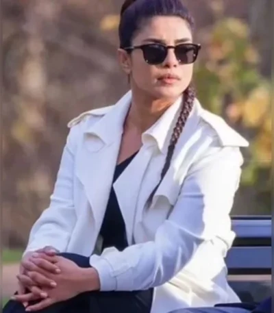 Citadel 2023 Priyanka Chopra Jonas White Coat