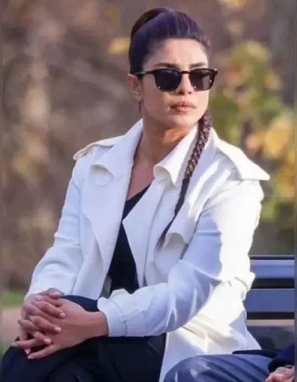 Citadel 2023 Priyanka Chopra Jonas White Coat