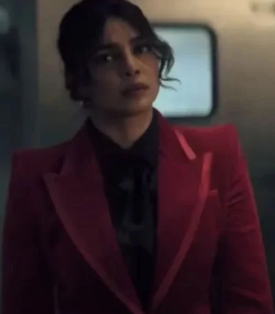 Citadel S01 Priyanka Chopra Red Suit