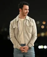 Claim to Fame Kevin Jonas Trucker Suede Jacket