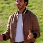 Claim to Fame Kevin Jonas Wool Varsity Jacket