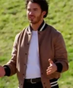 Claim to Fame Kevin Jonas Wool Varsity Jacket