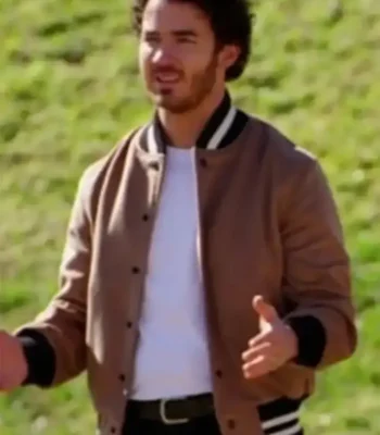 Claim to Fame Kevin Jonas Wool Varsity Jacket