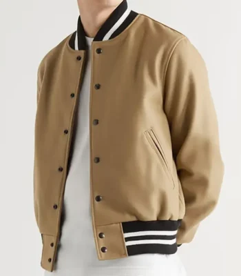 Claim to Fame Kevin Jonas Wool Varsity Jacket