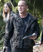 Clark Gregg Agents of Shield S7 Black Jacket