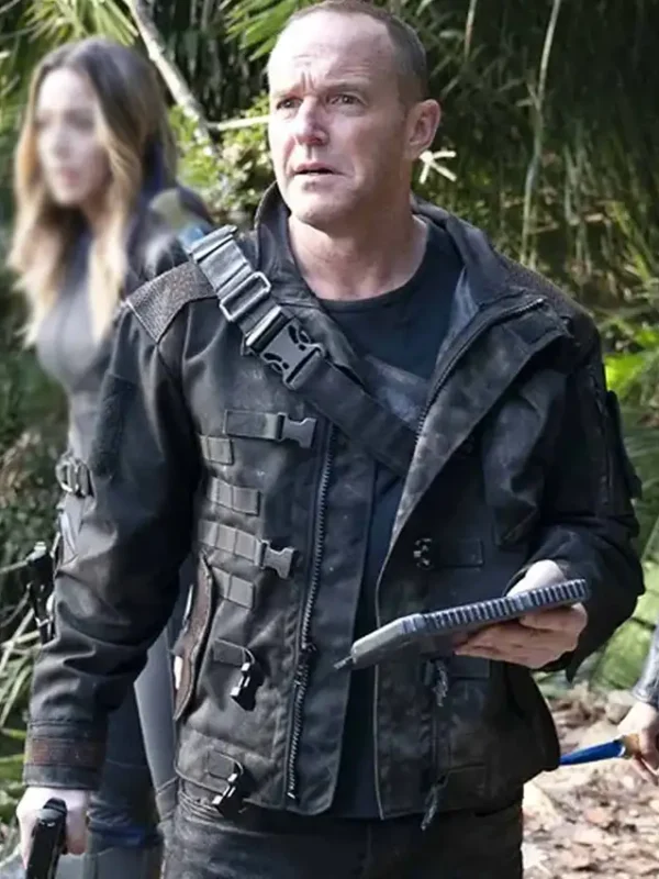 Clark Gregg Agents of Shield S7 Black Jacket