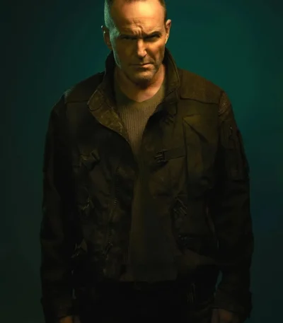 Clark Gregg Agents of Shield S7 Black Jacket