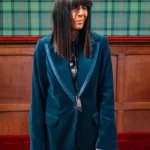 Claudia Winkleman The Celebrity Traitors Blue Blazer